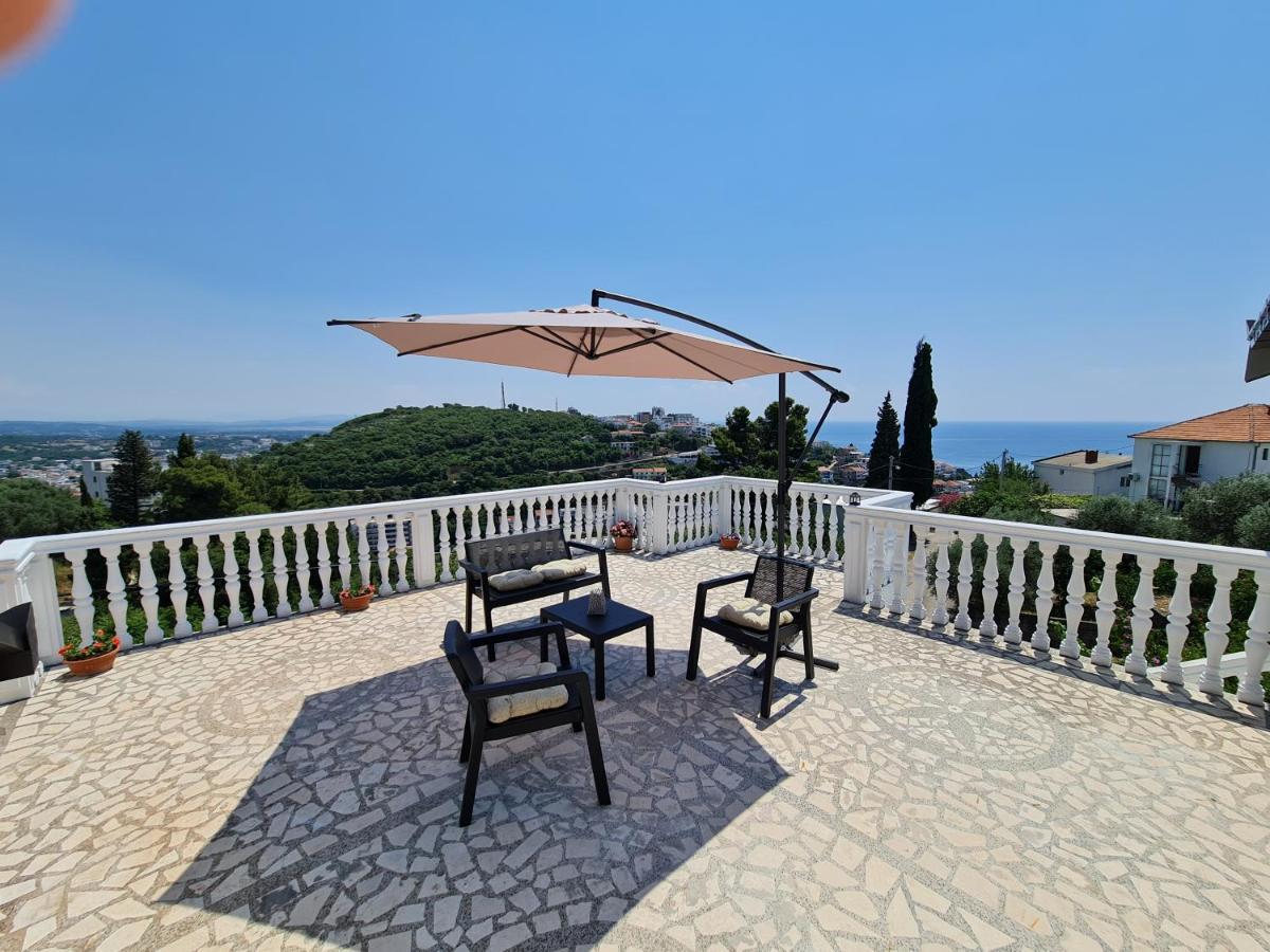 Luxury Penthouse With Panoramic View Apartment Ulcinj Bagian luar foto
